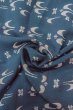 画像11: O0420F 女性用小紋  シルク（正絹） 灰色がかった藍, いげた 【中古】【USED】【リサイクル】 ★★☆☆☆【O0420F】 (11)