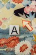 画像23: O0509A 女性用留袖 加賀友禅 シルク（正絹） 黒, ぼたん 【中古】【USED】【リサイクル】 ★★★☆☆【O0509A】 (23)