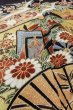 画像12: O0509B 女性用留袖  化繊 黒, 桜 【中古】【USED】【リサイクル】 ★★★★☆【O0509B】 (12)