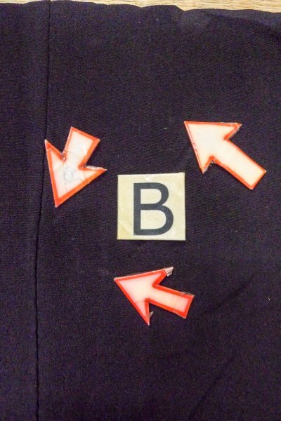 画像22: O0509C 女性用留袖  シルク（正絹） 黒, 梅 【中古】【USED】【リサイクル】 ★★☆☆☆【O0509C】 (22)