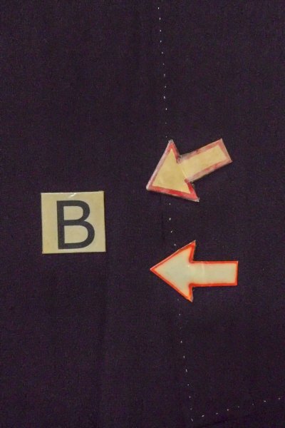 画像19: O0509L 女性用留袖  シルク（正絹） 黒, ぼたん 【中古】【USED】【リサイクル】 ★★★☆☆【O0509L】 (19)