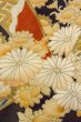 画像10: O0509M 女性用留袖  シルク（正絹） 黒, ぼたん 【中古】【USED】【リサイクル】 ★☆☆☆☆【O0509M】 (10)
