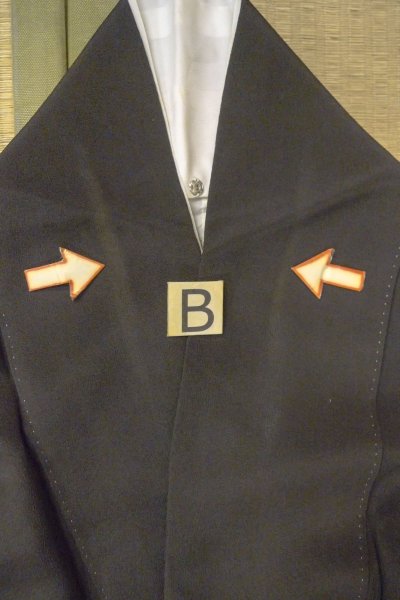 画像19: O0509M 女性用留袖  シルク（正絹） 黒, ぼたん 【中古】【USED】【リサイクル】 ★☆☆☆☆【O0509M】 (19)