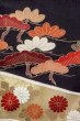 画像9: O0509Q 女性用留袖  シルク（正絹） 黒, 菊 【中古】【USED】【リサイクル】 ★★☆☆☆【O0509Q】 (9)