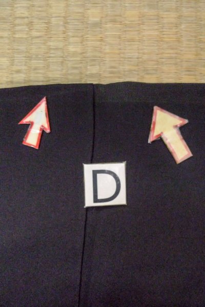 画像19: O0509Q 女性用留袖  シルク（正絹） 黒, 菊 【中古】【USED】【リサイクル】 ★★☆☆☆【O0509Q】 (19)