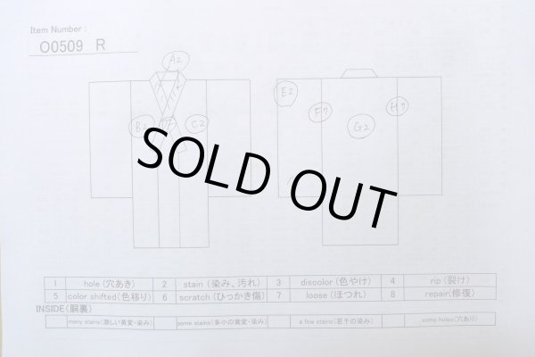 画像15: O0509R 女性用留袖  シルク（正絹） 黒, 花 【中古】【USED】【リサイクル】 ★★☆☆☆【O0509R】 (15)
