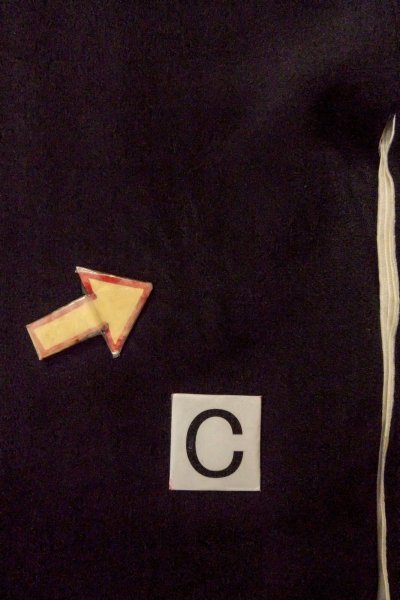 画像18: O0509R 女性用留袖  シルク（正絹） 黒, 花 【中古】【USED】【リサイクル】 ★★☆☆☆【O0509R】 (18)