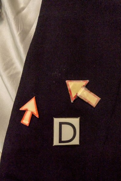 画像19: O0509R 女性用留袖  シルク（正絹） 黒, 花 【中古】【USED】【リサイクル】 ★★☆☆☆【O0509R】 (19)