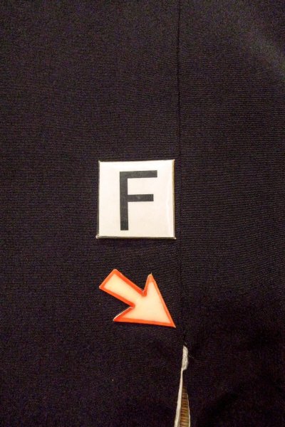 画像21: O0509R 女性用留袖  シルク（正絹） 黒, 花 【中古】【USED】【リサイクル】 ★★☆☆☆【O0509R】 (21)