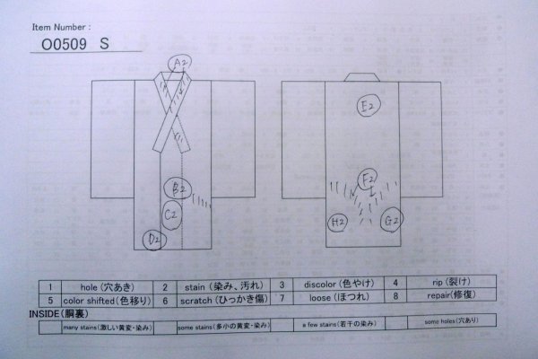 画像15: O0509S 女性用留袖  シルク（正絹） 黒, 鶴 【中古】【USED】【リサイクル】 ★★☆☆☆【O0509S】 (15)