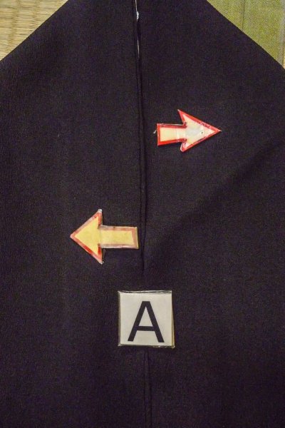 画像16: O0509S 女性用留袖  シルク（正絹） 黒, 鶴 【中古】【USED】【リサイクル】 ★★☆☆☆【O0509S】 (16)