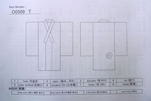 画像15: O0509T 女性用留袖  シルク（正絹） 黒, 松/松葉 【中古】【USED】【リサイクル】 ★★★☆☆【O0509T】 (15)