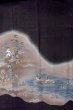画像5: O0509V 女性用留袖  シルク（正絹） 黒, 梅 【中古】【USED】【リサイクル】 ★★★★☆【O0509V】 (5)
