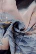 画像14: O0509V 女性用留袖  シルク（正絹） 黒, 梅 【中古】【USED】【リサイクル】 ★★★★☆【O0509V】 (14)