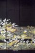 画像5: O0509Y 女性用留袖  シルク（正絹） 黒, 梅 【中古】【USED】【リサイクル】 ★★★☆☆【O0509Y】 (5)