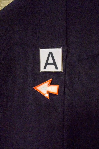 画像19: O0509Z 女性用留袖  シルク（正絹） 黒, ぼたん 【中古】【USED】【リサイクル】 ★★★☆☆【O0509Z】 (19)