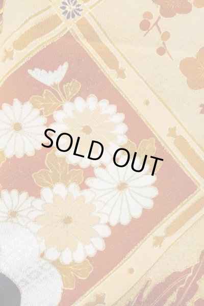 画像10: O0510C 女性用留袖  シルク（正絹） 黒, 菊 【中古】【USED】【リサイクル】 ★★★☆☆【O0510C】 (10)