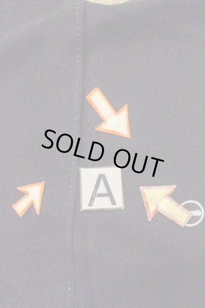 画像18: O0510C 女性用留袖  シルク（正絹） 黒, 菊 【中古】【USED】【リサイクル】 ★★★☆☆【O0510C】 (18)