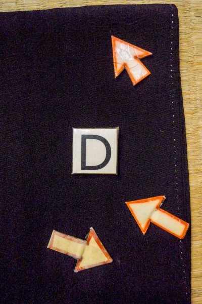 画像21: O0510C 女性用留袖  シルク（正絹） 黒, 菊 【中古】【USED】【リサイクル】 ★★★☆☆【O0510C】 (21)