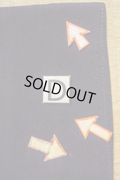 画像21: O0510C 女性用留袖  シルク（正絹） 黒, 菊 【中古】【USED】【リサイクル】 ★★★☆☆【O0510C】 (21)