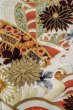 画像7: O0510D 女性用留袖  シルク（正絹） 黒, 菊 【中古】【USED】【リサイクル】 ★☆☆☆☆【O0510D】 (7)