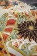 画像13: O0510D 女性用留袖  シルク（正絹） 黒, 菊 【中古】【USED】【リサイクル】 ★☆☆☆☆【O0510D】 (13)