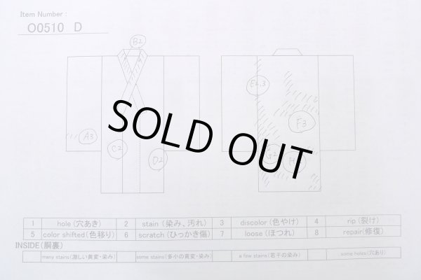 画像17: O0510D 女性用留袖  シルク（正絹） 黒, 菊 【中古】【USED】【リサイクル】 ★☆☆☆☆【O0510D】 (17)