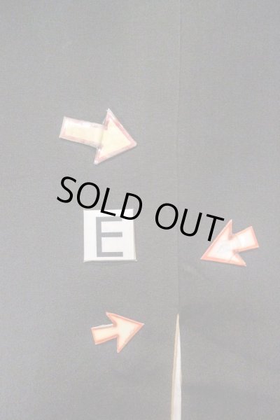 画像22: O0510D 女性用留袖  シルク（正絹） 黒, 菊 【中古】【USED】【リサイクル】 ★☆☆☆☆【O0510D】 (22)