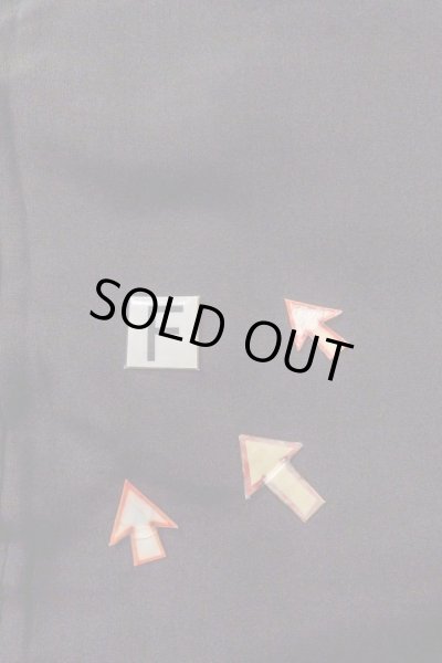 画像23: O0510D 女性用留袖  シルク（正絹） 黒, 菊 【中古】【USED】【リサイクル】 ★☆☆☆☆【O0510D】 (23)