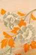 画像7: O0528B 名古屋帯 女性用着物 麻  淡い 桃色 花 【中古】 【USED】 【リサイクル】 ★★★☆☆ (7)