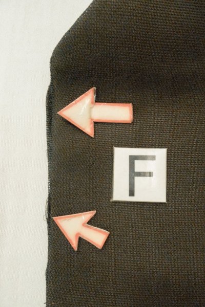 画像18: O0528Q 名古屋帯 女性用着物 麻   黒 もみじ 【中古】 【USED】 【リサイクル】 ★☆☆☆☆ (18)