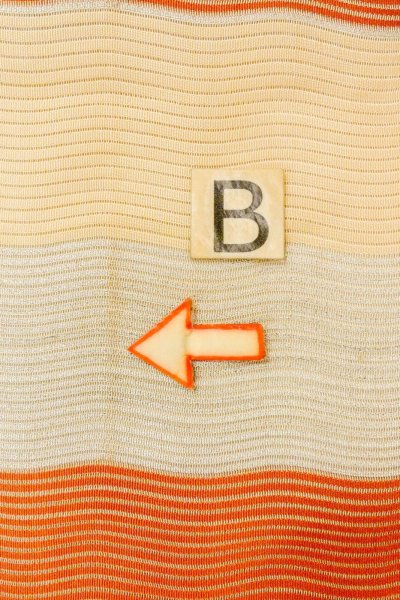 画像13: O0528U 八寸（袋名古屋）帯 女性用着物 麻   マルチカラー 縞 【中古】 【USED】 【リサイクル】 ★★★☆☆ (13)