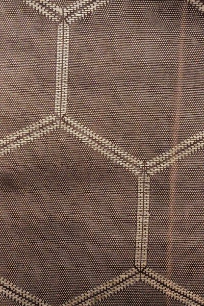 画像5: O0528V 袋帯 女性用着物 麻  深い 紫色 亀甲 【中古】 【USED】 【リサイクル】 ★★☆☆☆ (5)