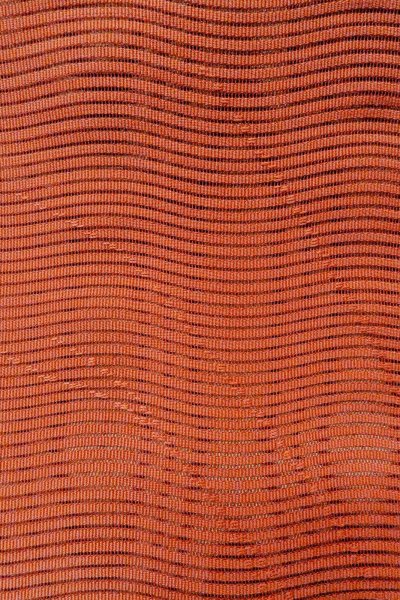 画像7: O0528W 袋帯 女性用着物 麻   朱赤 もみじ 【中古】 【USED】 【リサイクル】 ★★★★☆ (7)