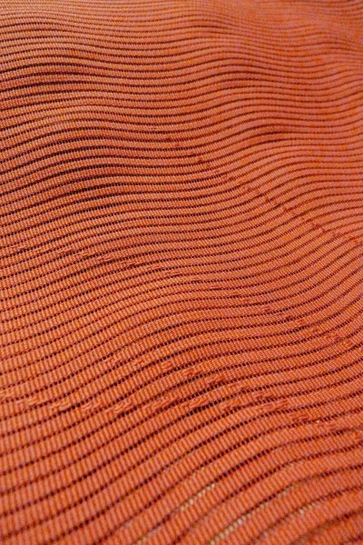 画像10: O0528W 袋帯 女性用着物 麻   朱赤 もみじ 【中古】 【USED】 【リサイクル】 ★★★★☆ (10)