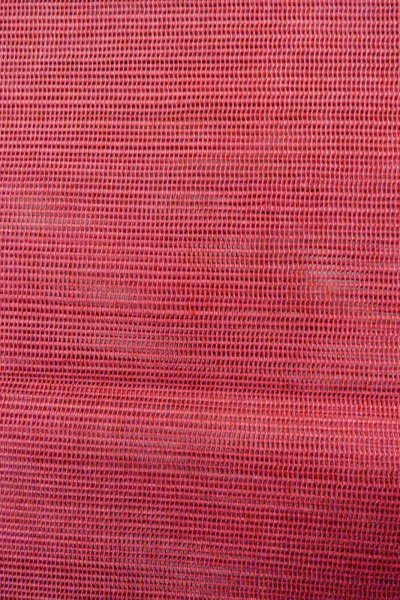 画像8: O0528Y 八寸（袋名古屋）帯 女性用着物 麻  深い えんじ 花 【中古】 【USED】 【リサイクル】 ★★★☆☆ (8)