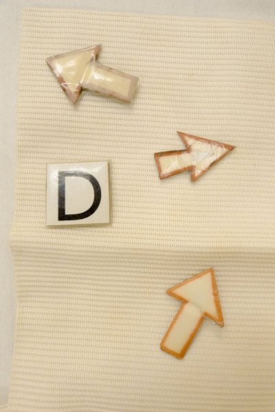 画像16: O0528Z 名古屋帯 女性用着物 麻   オフ　ホワイト 抽象的模様 【中古】 【USED】 【リサイクル】 ★★☆☆☆ (16)