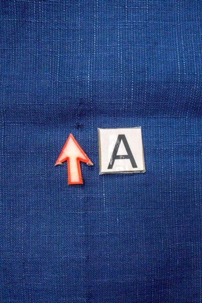 画像11: O0606A 名古屋帯 女性用着物 麻  深い 藍 笹 【中古】 【USED】 【リサイクル】 ★★★☆☆ (11)