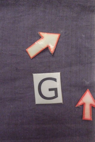 画像19: O0606F 名古屋帯 女性用着物 麻  深い 紫色 葉 【中古】 【USED】 【リサイクル】 ★★☆☆☆ (19)