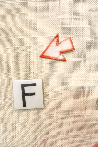 画像19: O0606G 名古屋帯 女性用着物 麻   アイボリー つた 【中古】 【USED】 【リサイクル】 ★★☆☆☆ (19)