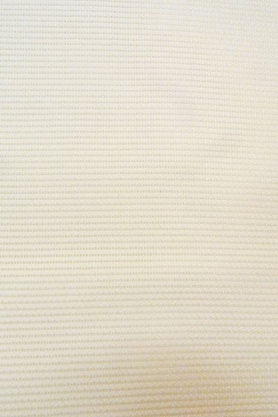 画像8: O0606J 名古屋帯 女性用着物 麻  薄い オフ　ホワイト 房付き紐 【中古】 【USED】 【リサイクル】 ★★★☆☆ (8)