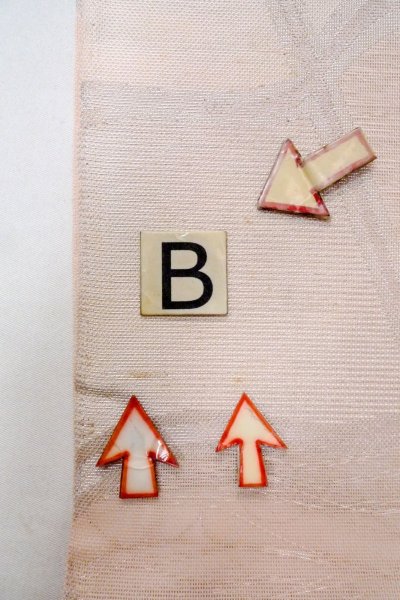 画像17: O0606K 袋帯 女性用着物 麻 光沢のある 淡い 桃色 幾何学模様 【中古】 【USED】 【リサイクル】 ★★★☆☆ (17)