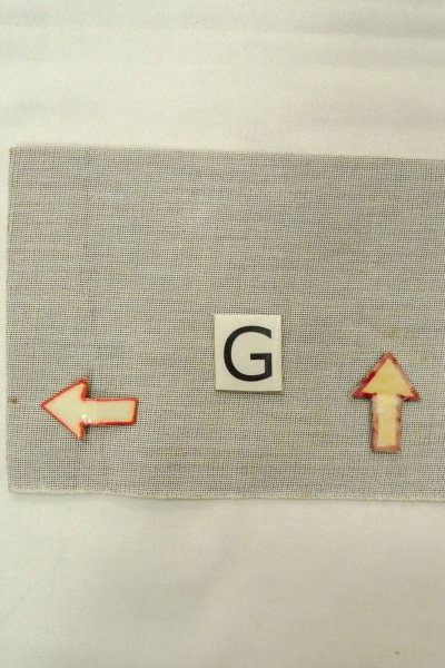 画像20: O0606M 名古屋帯 女性用着物 麻   灰色 花 【中古】 【USED】 【リサイクル】 ★★☆☆☆ (20)