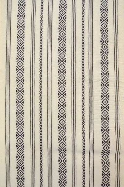 画像3: O0606P 袋帯 女性用着物 ウール   アイボリー 献上柄 【中古】 【USED】 【リサイクル】 ★☆☆☆☆ (3)