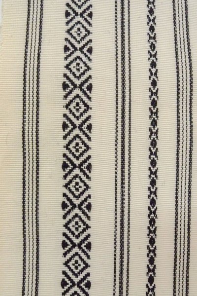 画像5: O0606P 袋帯 女性用着物 ウール   アイボリー 献上柄 【中古】 【USED】 【リサイクル】 ★☆☆☆☆ (5)