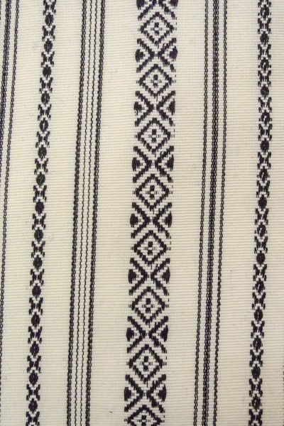 画像7: O0606P 袋帯 女性用着物 ウール   アイボリー 献上柄 【中古】 【USED】 【リサイクル】 ★☆☆☆☆ (7)