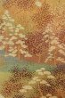 画像5: O0606R 八寸（袋名古屋）帯 女性用着物 シルク（正絹）   茶色 木 【中古】 【USED】 【リサイクル】 ★★☆☆☆ (5)