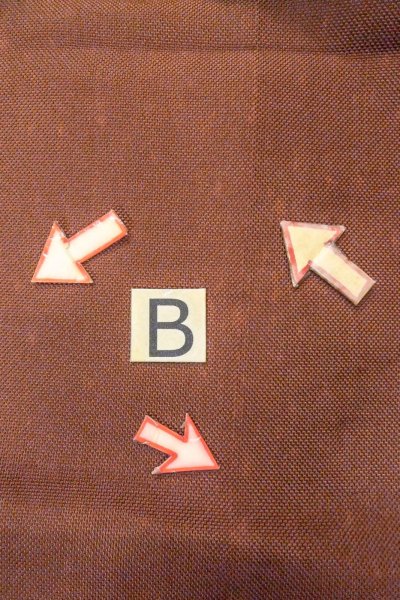 画像13: O0606R 八寸（袋名古屋）帯 女性用着物 シルク（正絹）   茶色 木 【中古】 【USED】 【リサイクル】 ★★☆☆☆ (13)