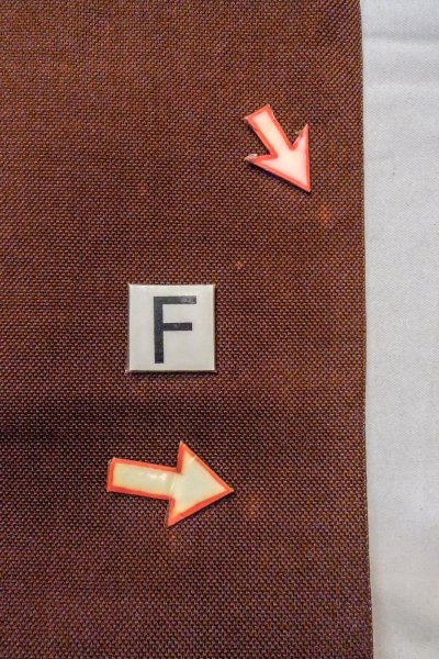 画像17: O0606R 八寸（袋名古屋）帯 女性用着物 シルク（正絹）   茶色 木 【中古】 【USED】 【リサイクル】 ★★☆☆☆ (17)