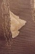 画像8: O0606U 八寸（袋名古屋）帯 女性用着物 シルク（正絹）   茶色 山 【中古】 【USED】 【リサイクル】 ★★★★☆ (8)